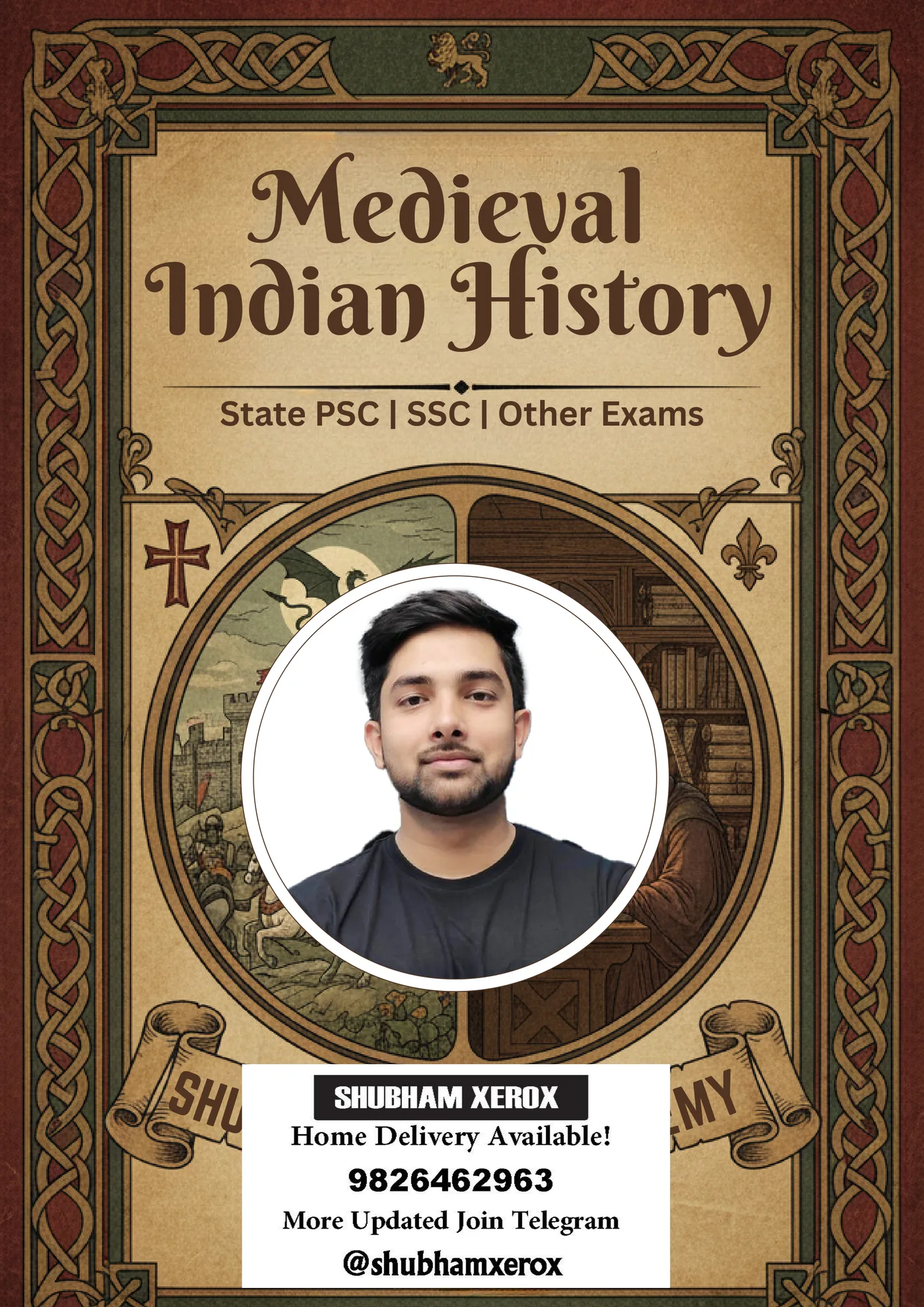 Medieval Indian History – For State PSC, SSC and other competitive exams | Hindi Medium | Shubham Gupta Academy